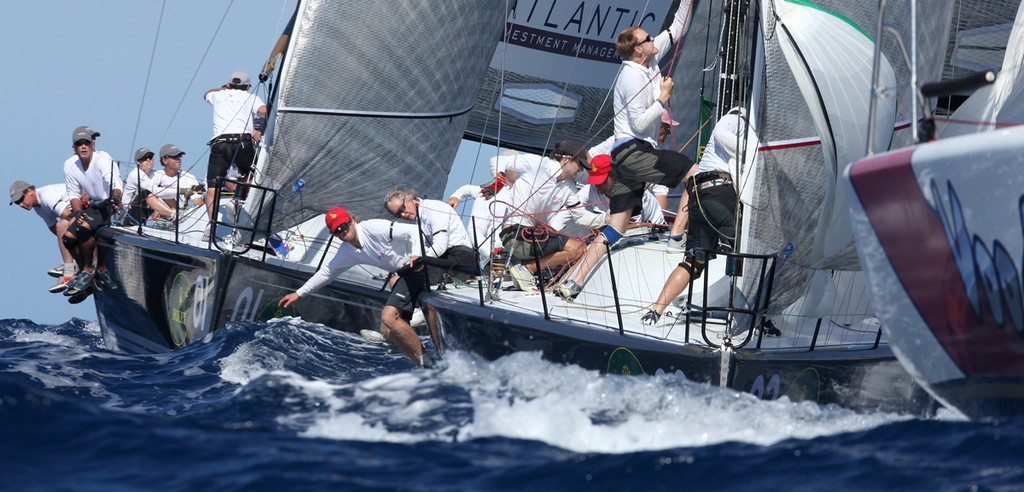 Voodoo Chile leads Le Renard and Plenty round the top mark - Rolex Farr 40 World Championships © Crosbie Lorimer http://www.crosbielorimer.com